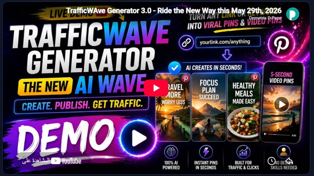 TrafficWave Generator 3.0 Review software demonstration
